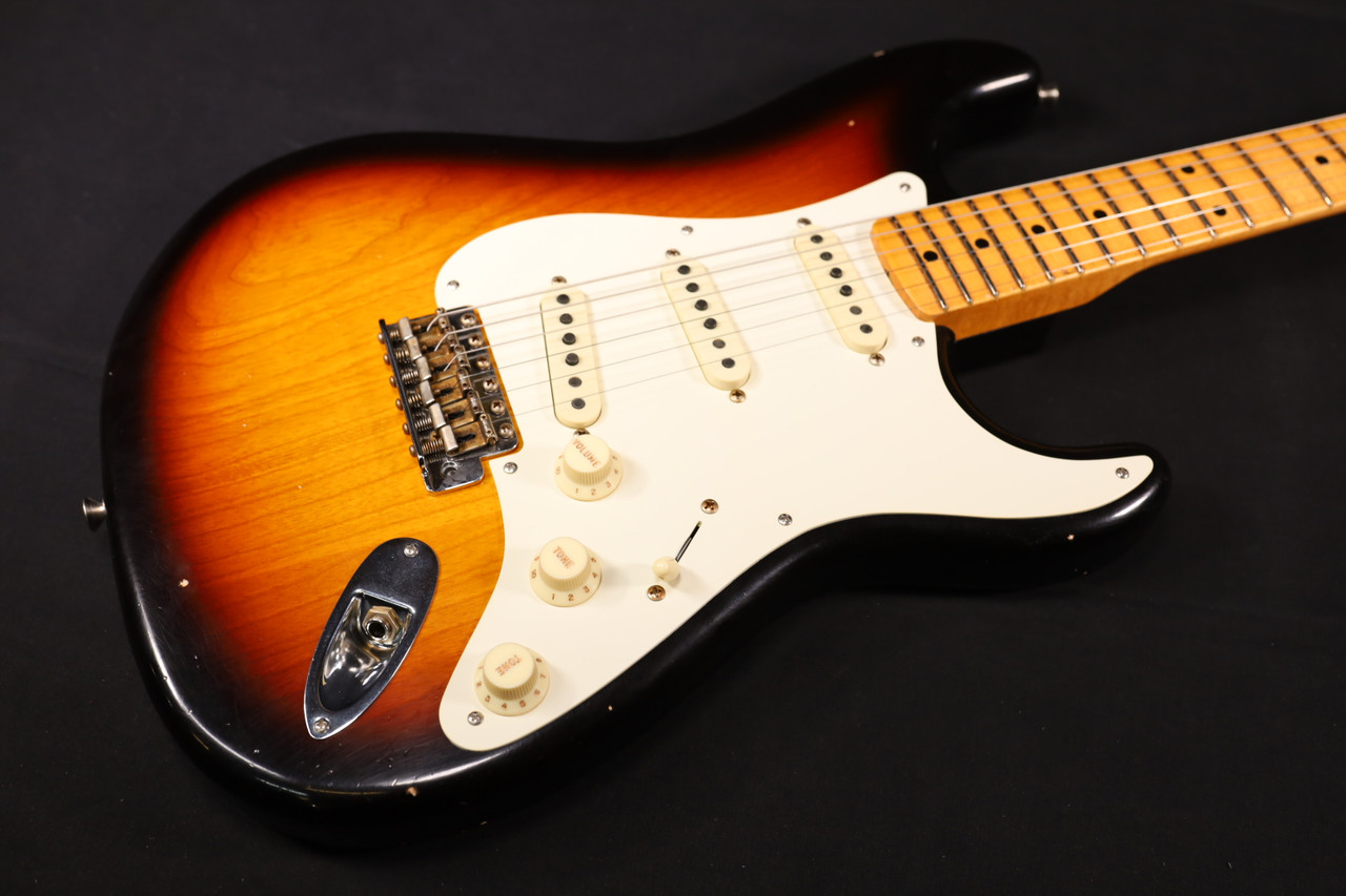 Fender Custom Shop '58 Stratocaster ASH Faded Chocolate 3-Tone