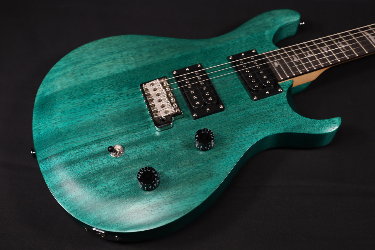 PRS SE CE 24 Standard Satin Turquoise USED 466 MINT - Liberty Music