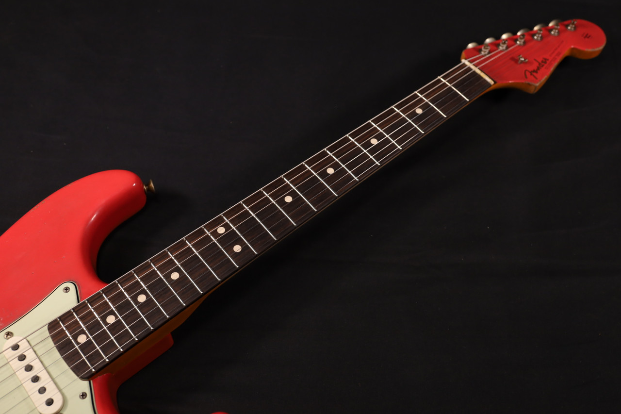 Fender Custom Shop 1963 Stratocaster HSS Relic Fiesta Red