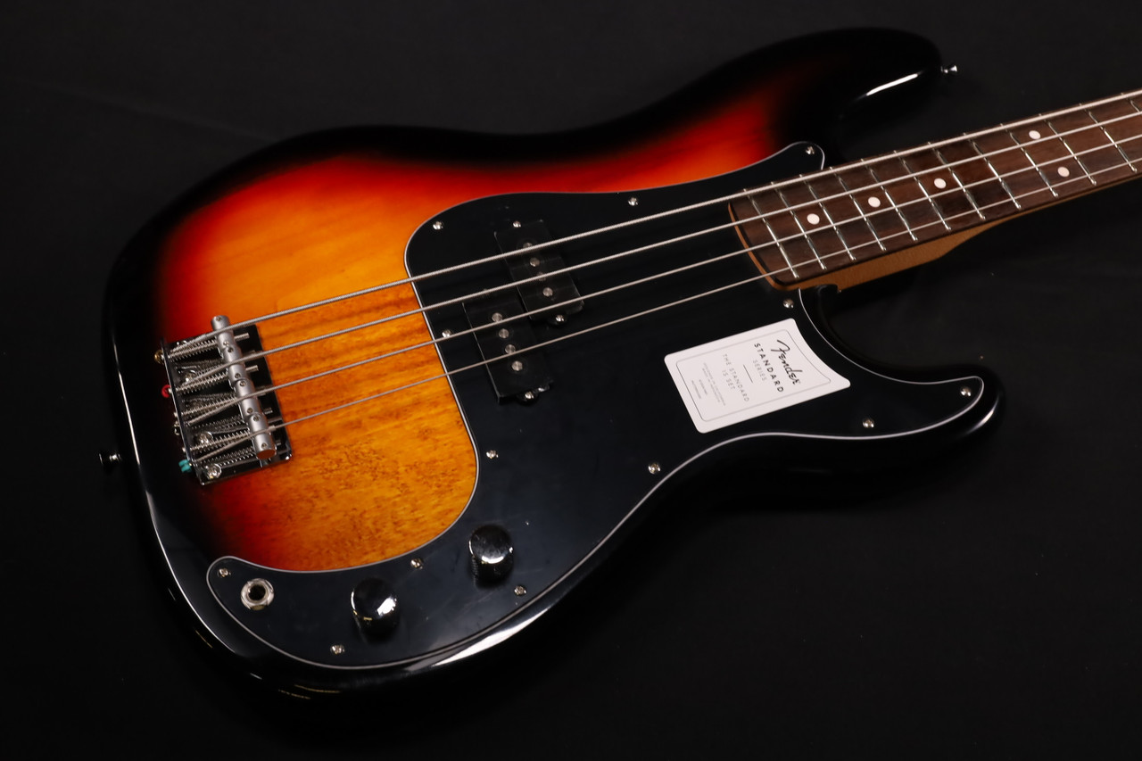 Fender Standard Precision Bass Laurel Fingerboard Black Pickguard