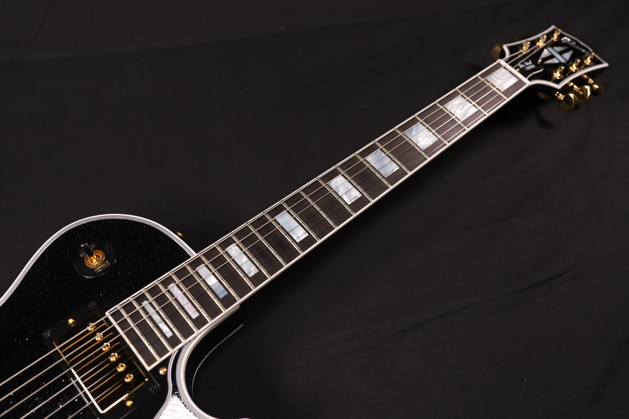 Gibson Custom Shop M2M Les Paul Custom Black Sparkle Gloss Gold