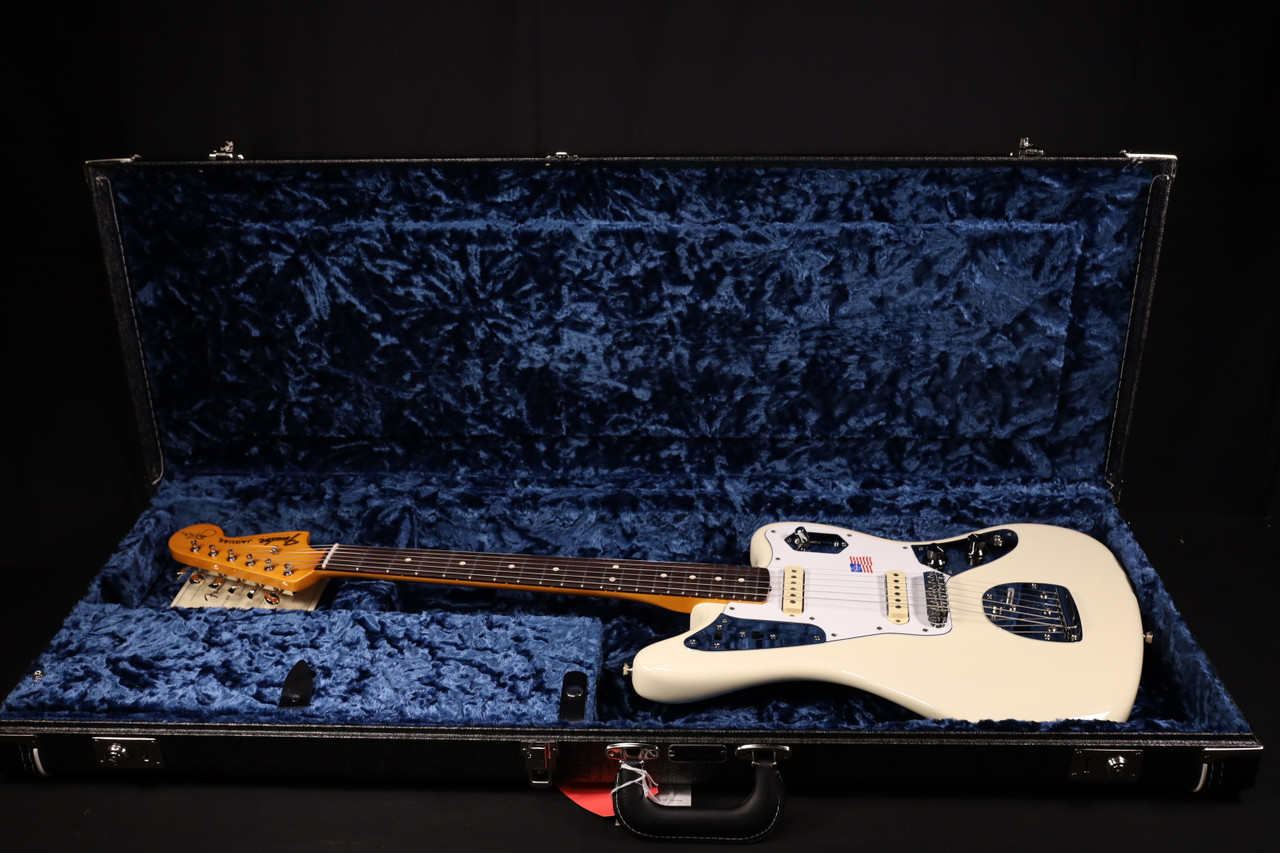 Fender Johnny Marr Jaguar Rosewood Fingerboard Olympic White 384