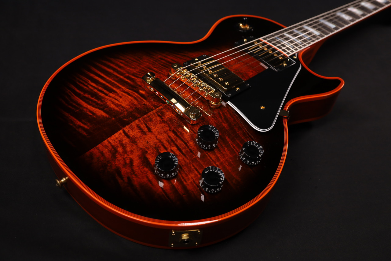 Gibson Les Paul Custom Figured, HAND SELECTED TOP, Orange Widow