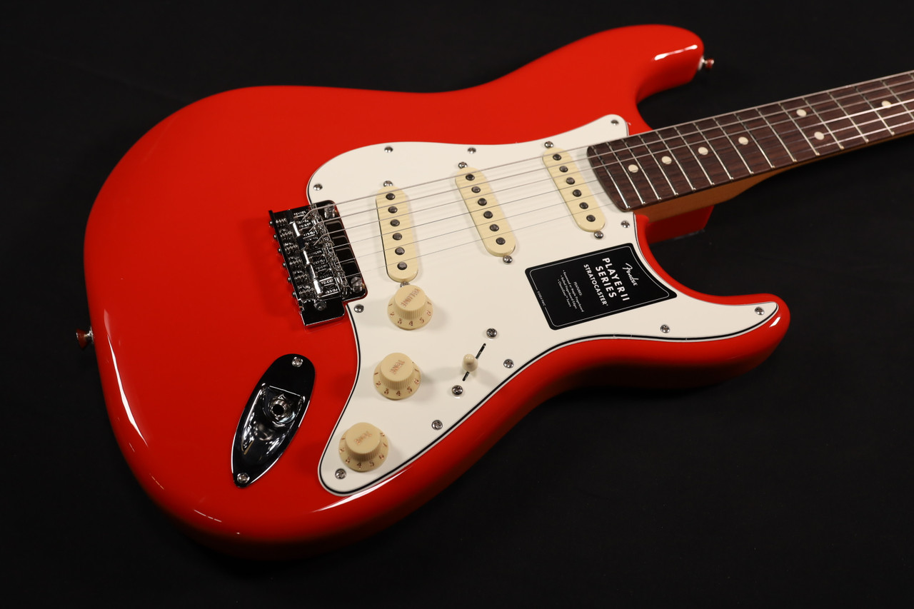 Fender Player II Stratocaster Rosewood Fingerboard Coral Red 308