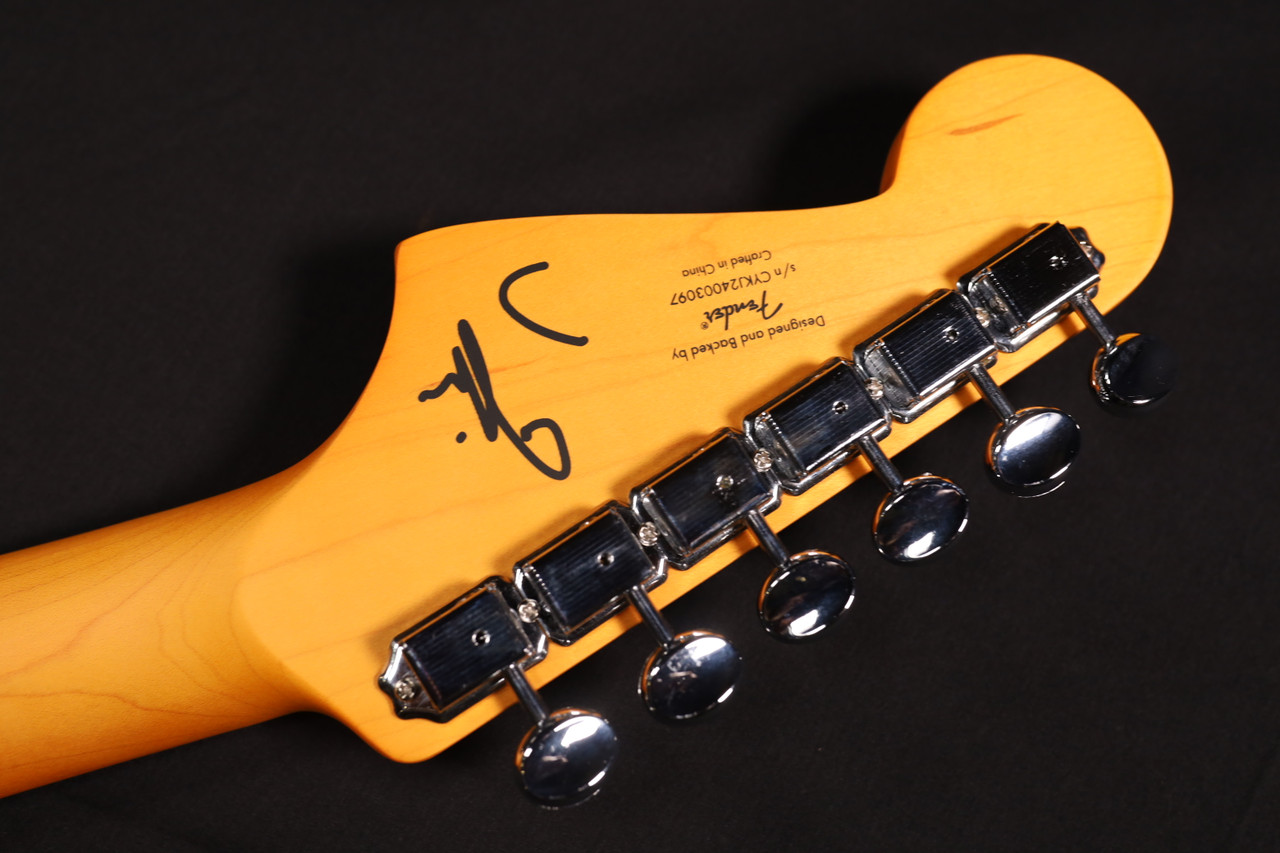 Squier J Mascis Jazzmaster Laurel Fingerboard Gold Anodized