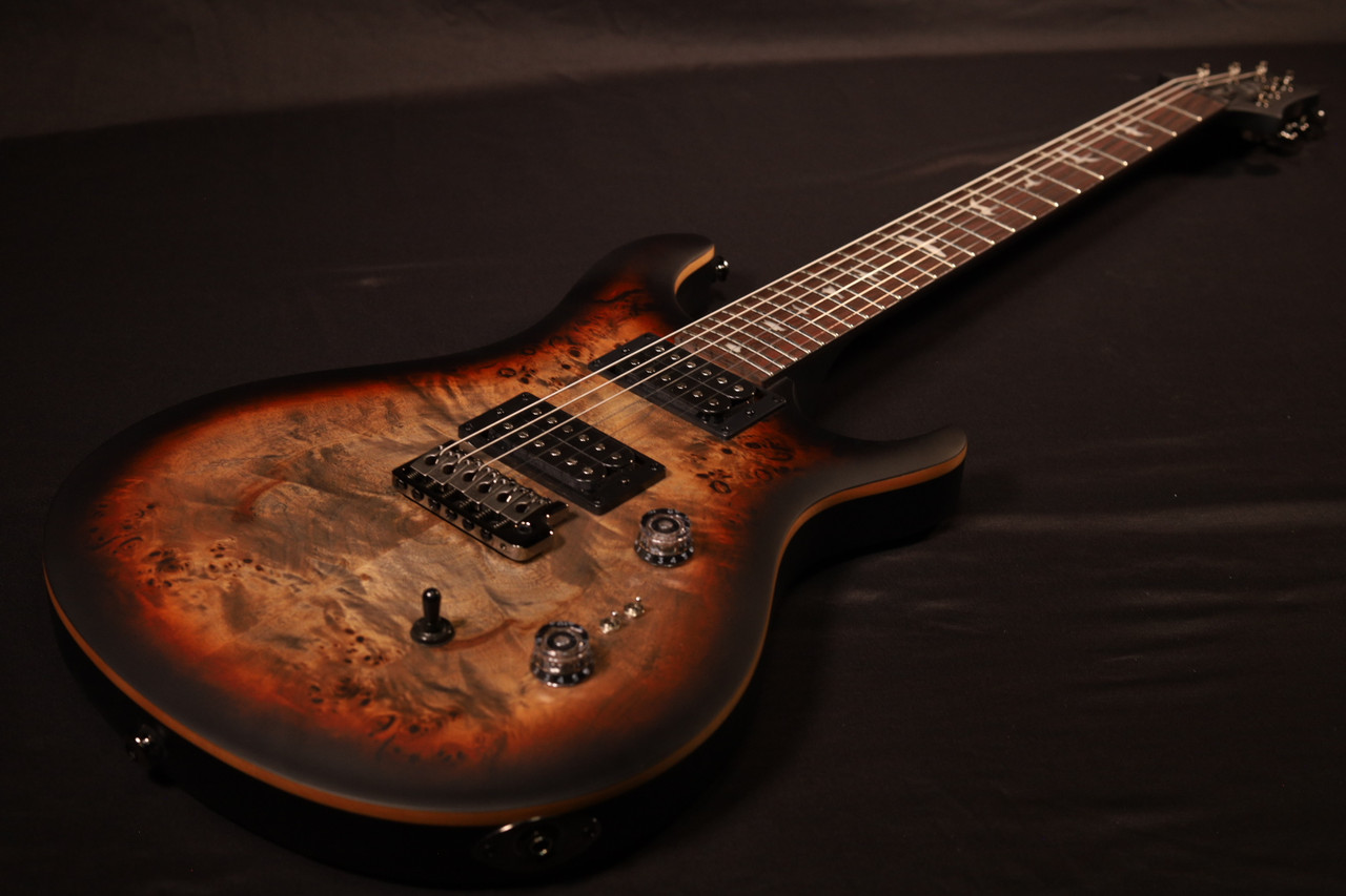 PRS SE Exotic Poplar Burl Custom 24-08 Electric Guitar