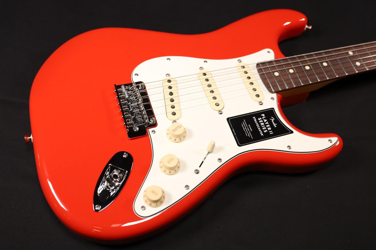 Fender Player II Stratocaster Rosewood Fingerboard Coral Red 792