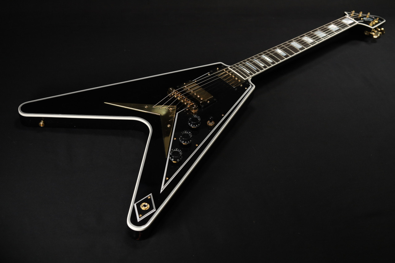 Gibson Custom Shop Flying V Custom w/ Ebony Fingerboard Gloss