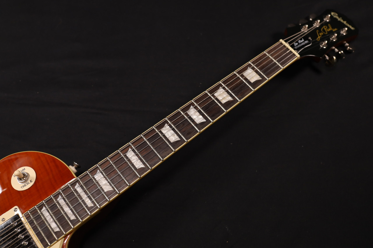 Epiphone Les Paul Standard Plus Top Pro - Lemon Burst with Case