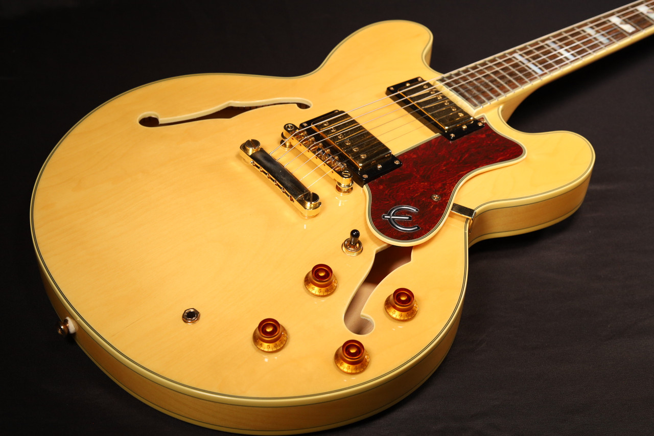 Epiphone Sheraton II with Rosewood Fretboard Natural Finish
