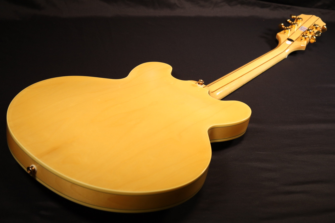 Epiphone Sheraton II with Rosewood Fretboard Natural Finish Made
