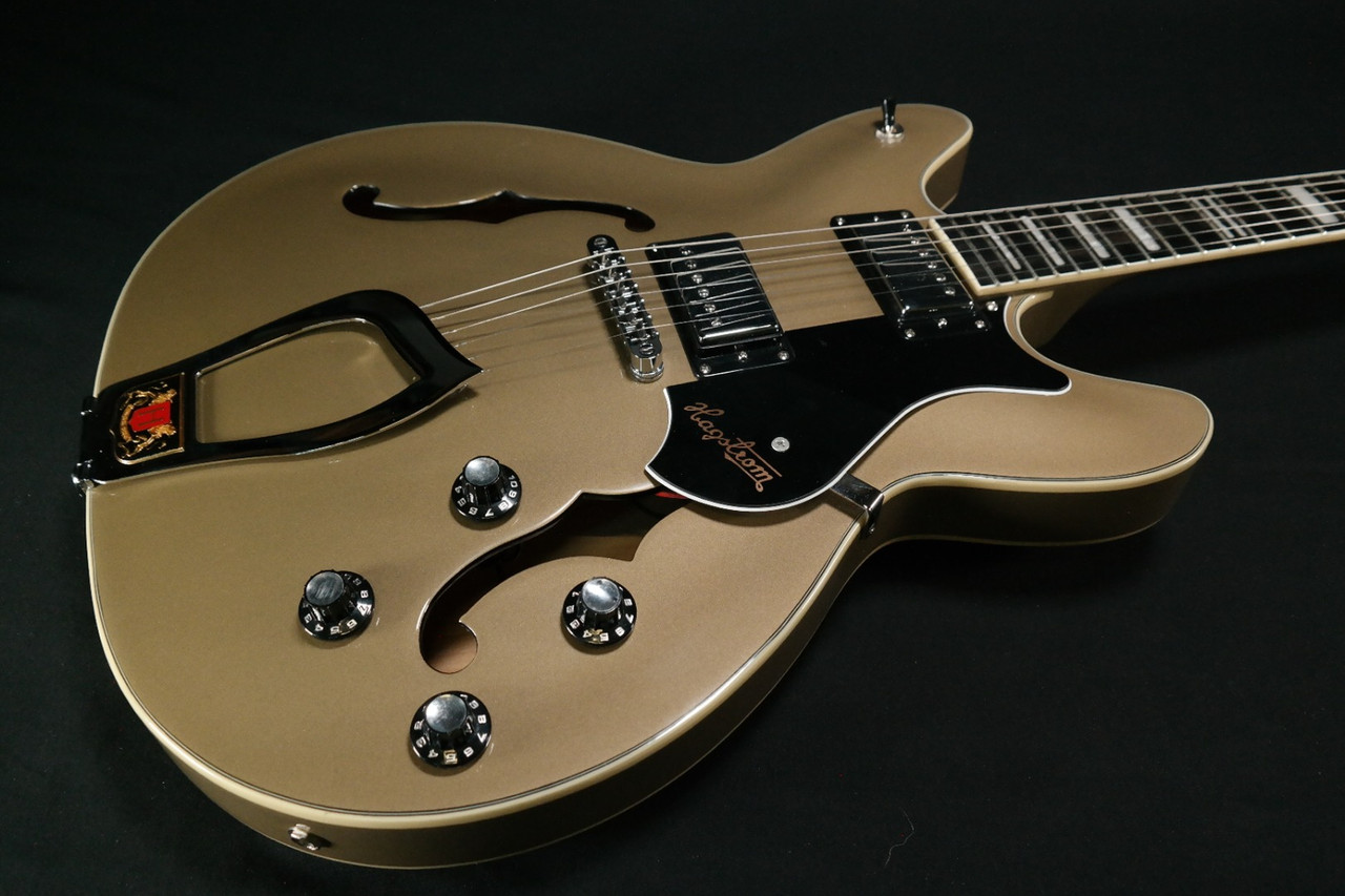 Hagstrom Viking Semi-Hollow Electric Guitar Desert Haze Finish VIK
