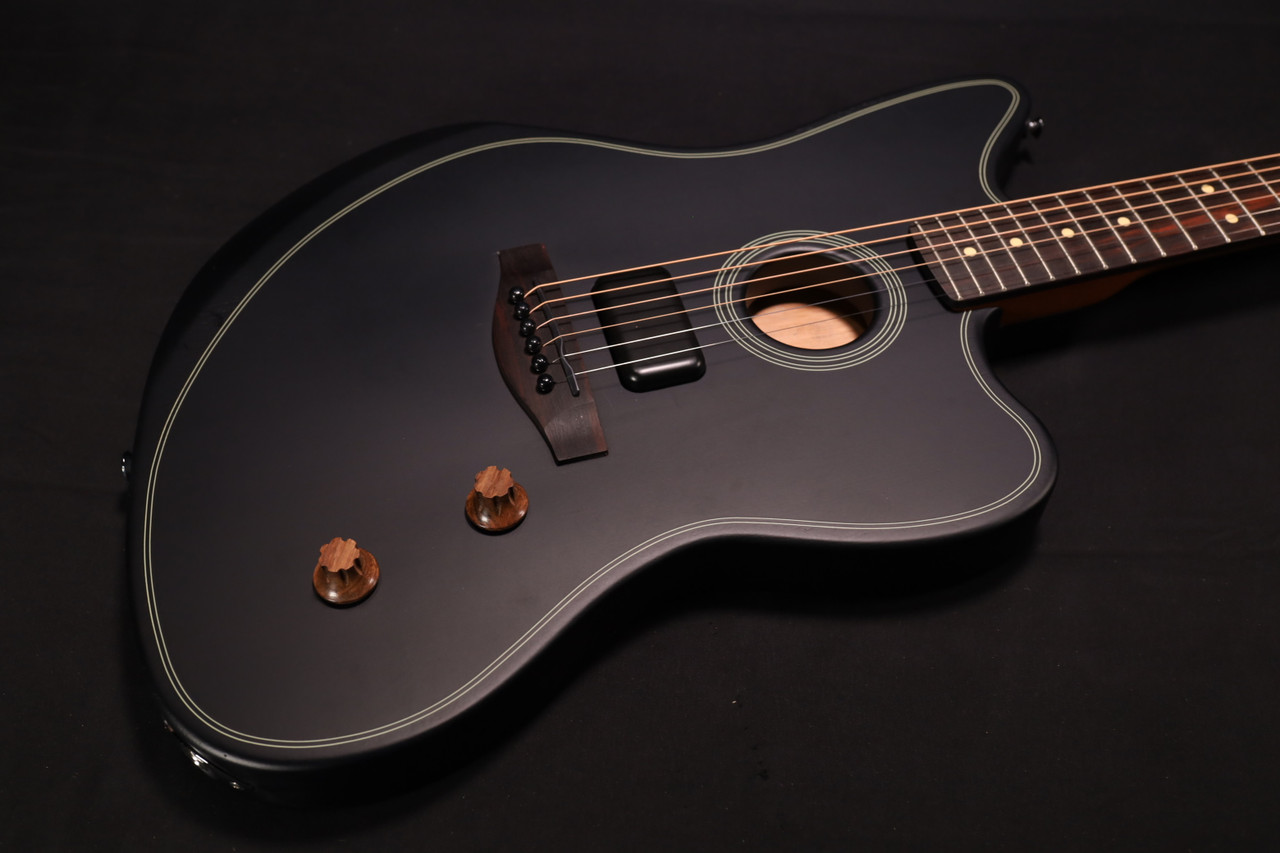 Fender Acoustasonic Standard Jazzmaster Black 982 - Liberty