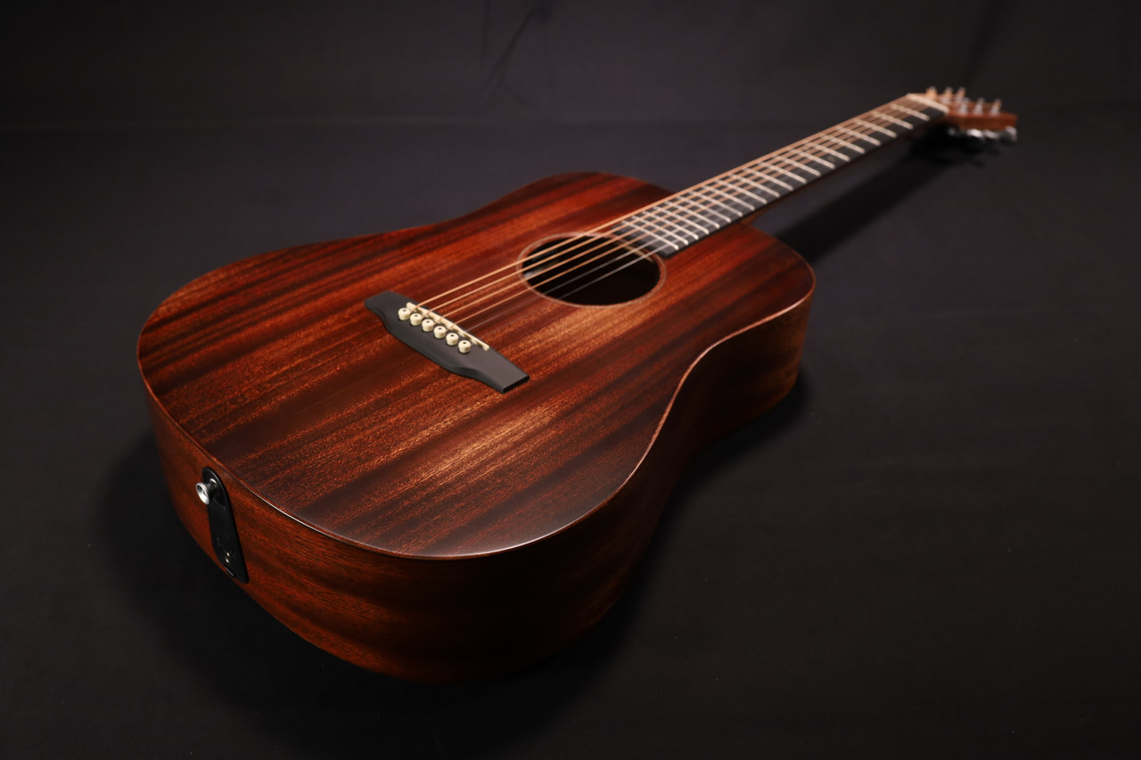 Martin Guitar D Jr-10E Street Master Satin Sap/Sap with Softshell 