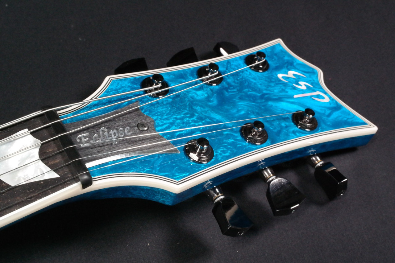 ESP Japan Custom Shop Eclipse Custom Blue Liquid Metal 222