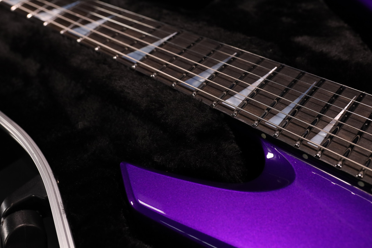 Jackson Custom Shop Warrior USA Floyd Rose Metallic Purple 054