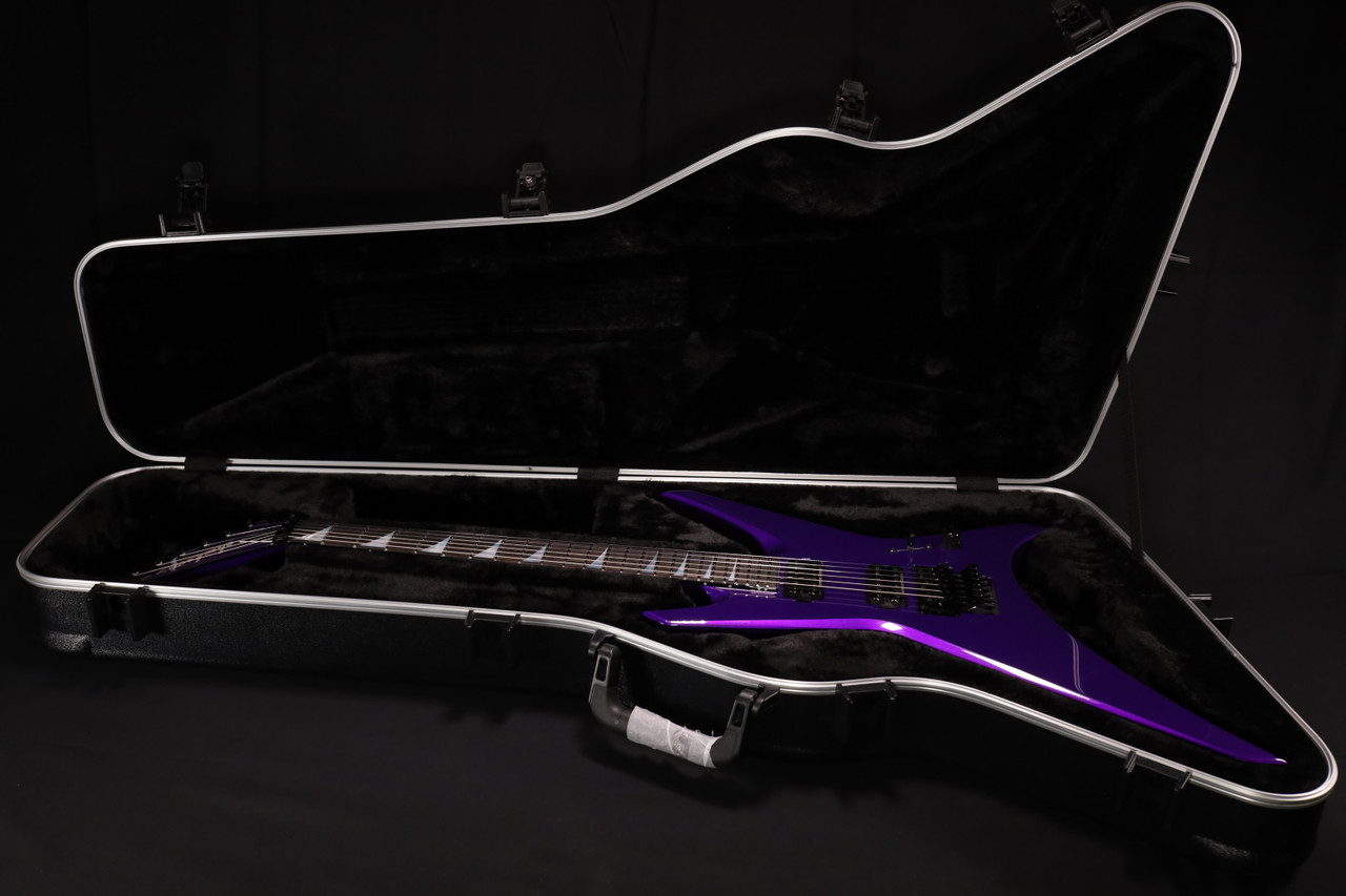 Jackson Custom Shop Warrior USA Floyd Rose Metallic Purple 054