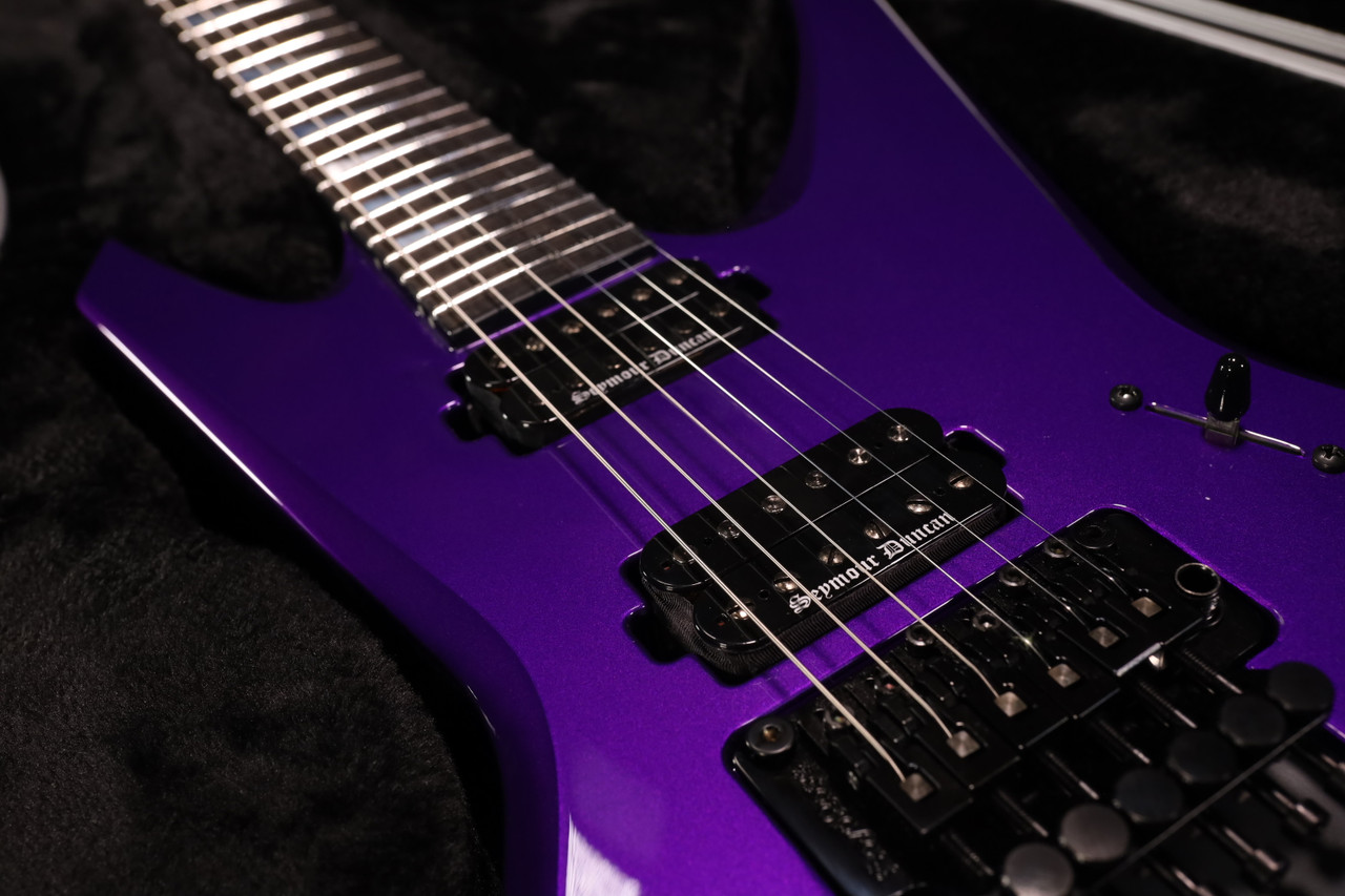 Jackson Custom Shop Warrior USA Floyd Rose Metallic Purple 054