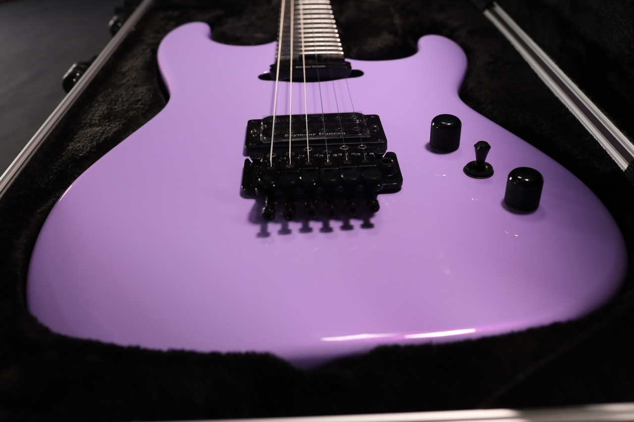 Charvel Custom Shop San Dimas HS Floyd Rose Lavender Ice IN STOCK