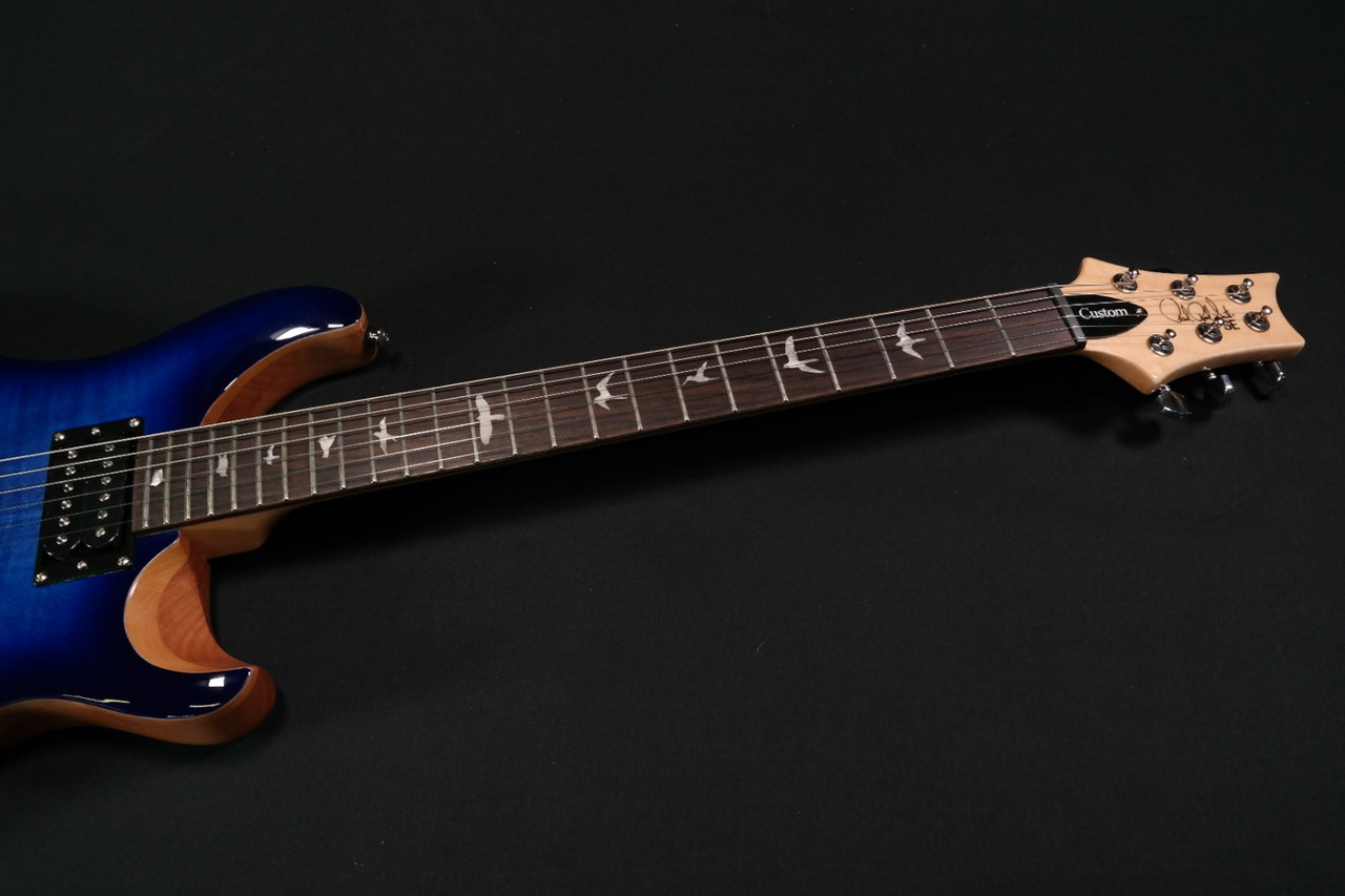 PRS CU44DC SE Custom 24 Faded Blue Burst with Gigbag 470 - Liberty