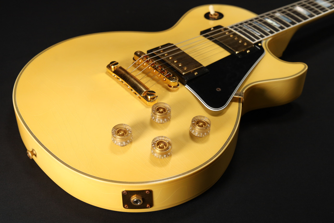 Gibson Custom Shop Les Paul Custom Aspen White Murphy Lab Ultra