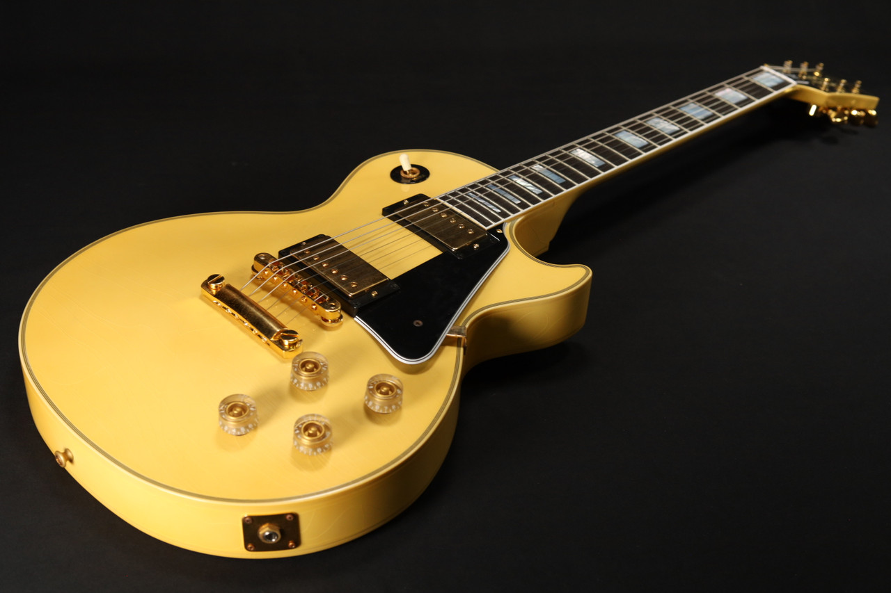 Gibson Custom Shop Les Paul Custom Aspen White Murphy Lab Ultra
