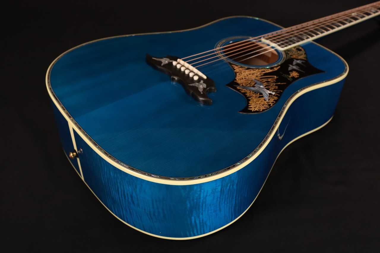 Gibson Custom Shop Doves In Flight Adirondack/Red Spruce FLAME
