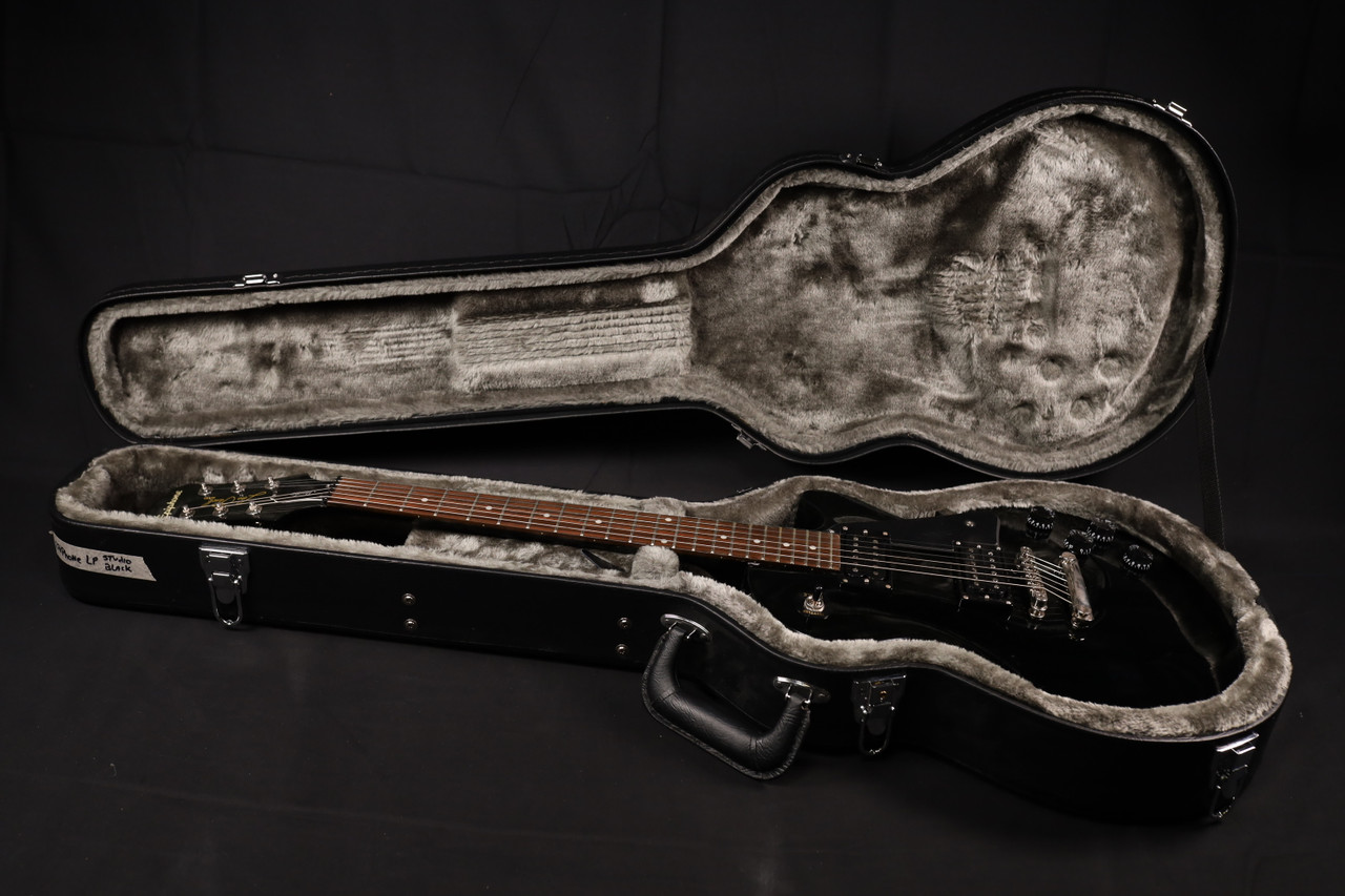 epiphone Les Paul Studio 黒 ケース付 Epiphone Les Paul Studio Black with Case USED 955 - Liberty Music