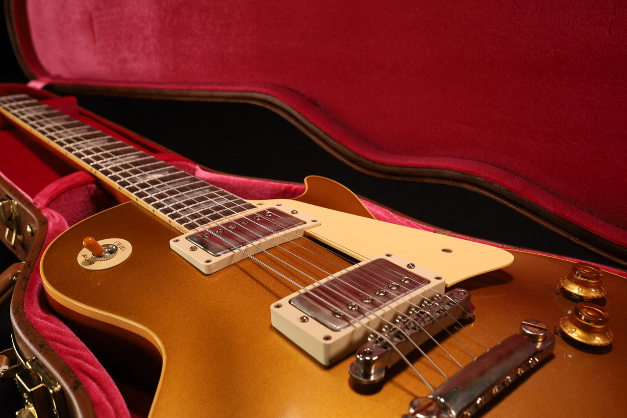 Gibson Custom Shop Monster Neck 1957 Les Paul Goldtop Made 2