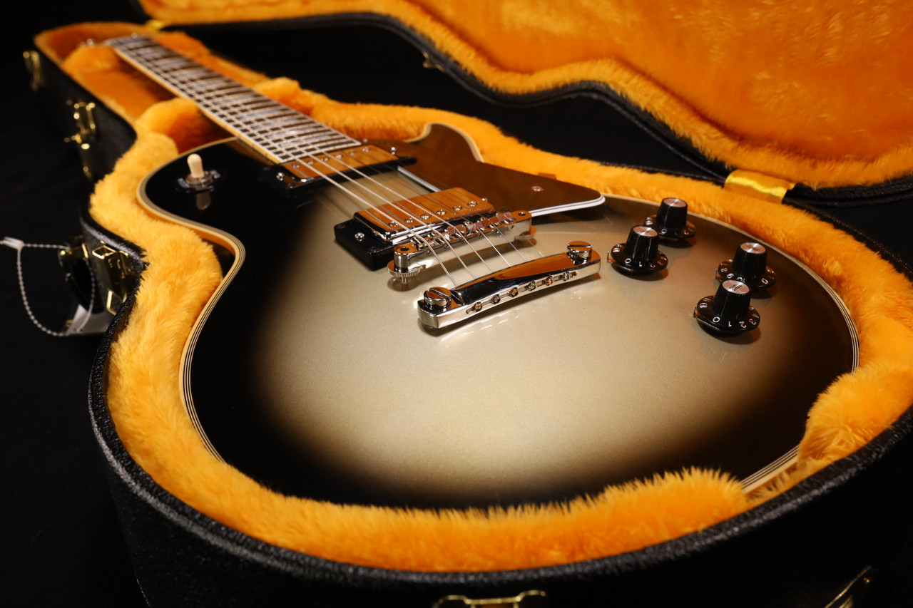 Gibson Custom Shop 1968 Les Paul Custom Silverburst VOS Chrome
