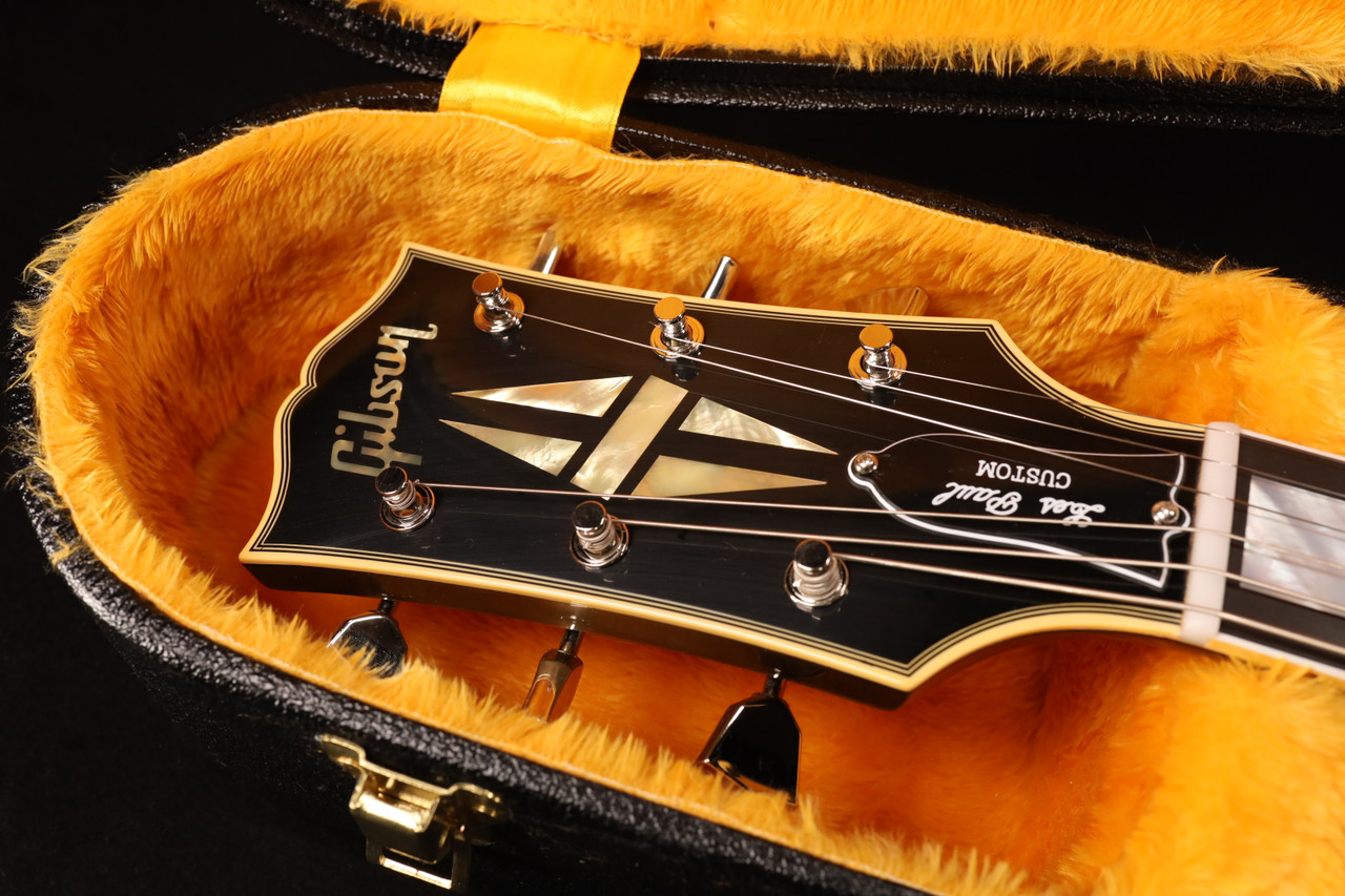 Gibson Custom Shop 1968 Les Paul Custom Silverburst VOS Chrome