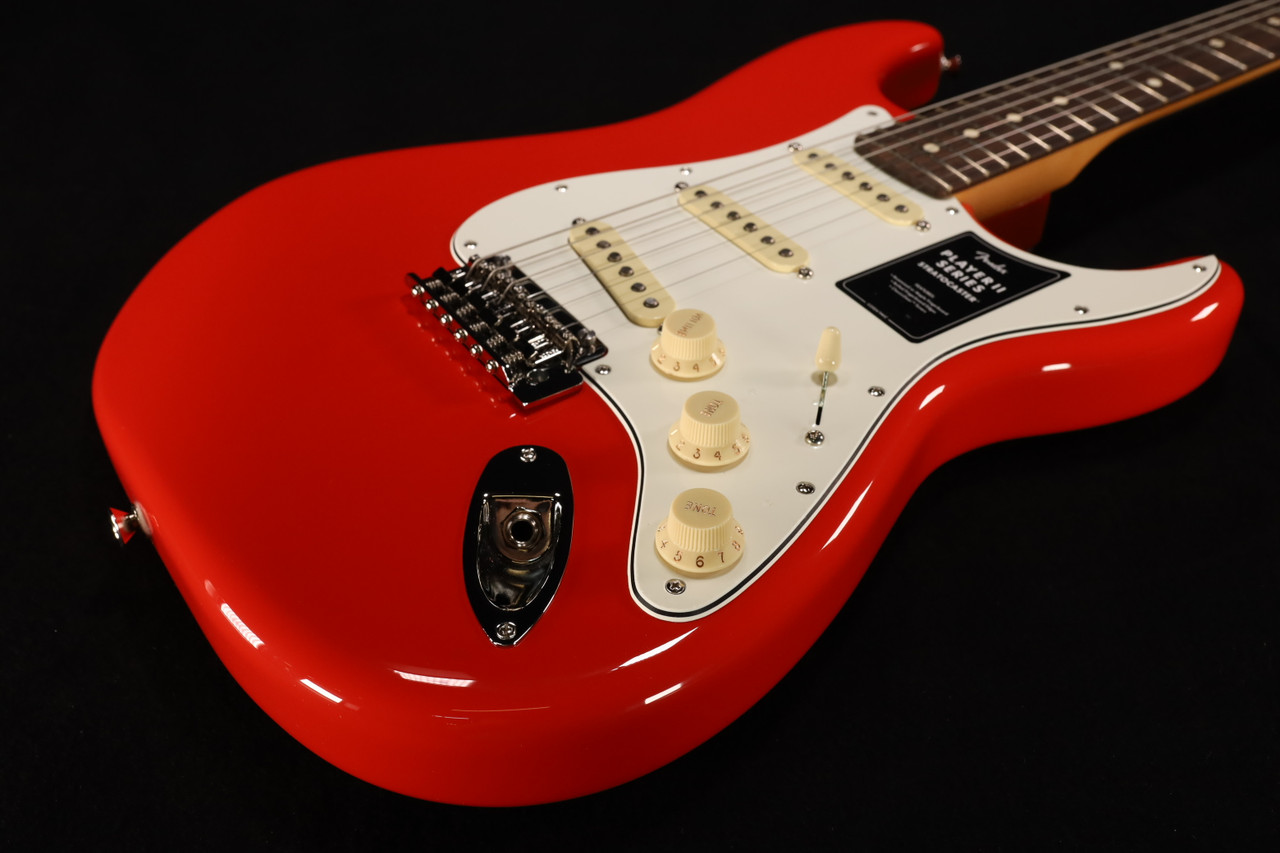Fender Player II Stratocaster Rosewood Fingerboard Coral Red 548