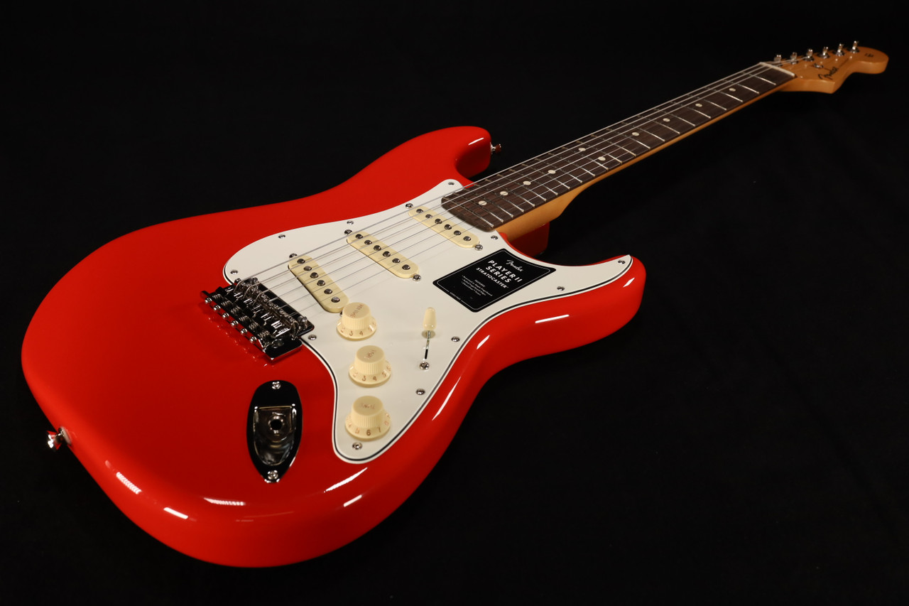 Fender Player II Stratocaster Rosewood Fingerboard Coral Red 548