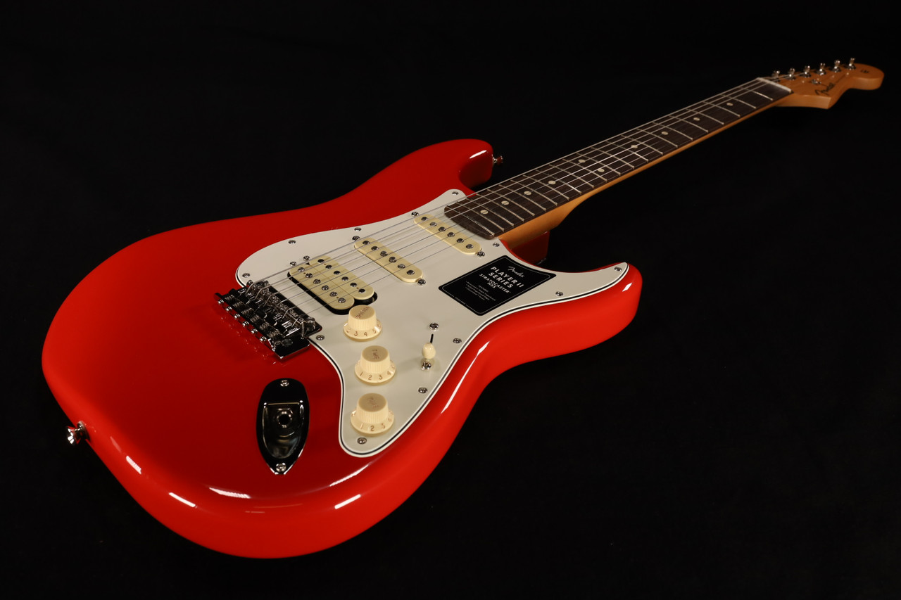 Fender Player II Stratocaster HSS Rosewood Fingerboard Coral Red