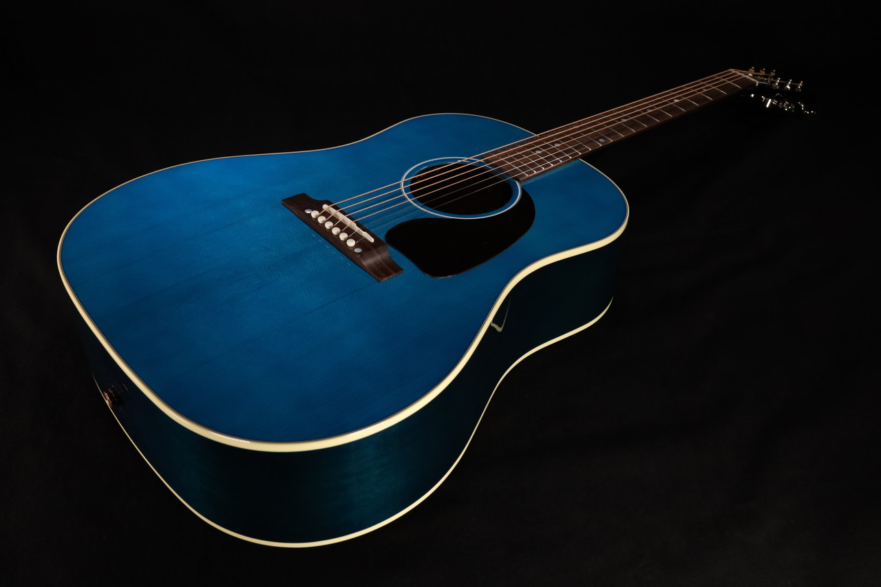 【希少】Gibson fan-favorite the in Standard J-45 Workhorse, world-famous The Blue Navy J-45 Shop Custom ギター