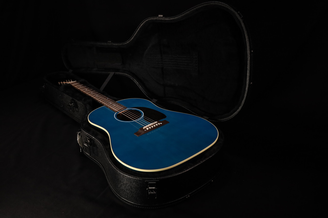 Gibson J-45 Standard Bluebonnet Gloss with Hardshell 108 - Liberty