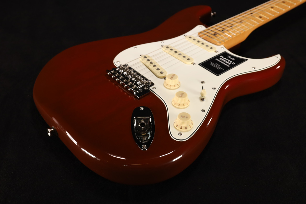 Fender Player II Stratocaster Maple Fingerboard Transparent Mocha