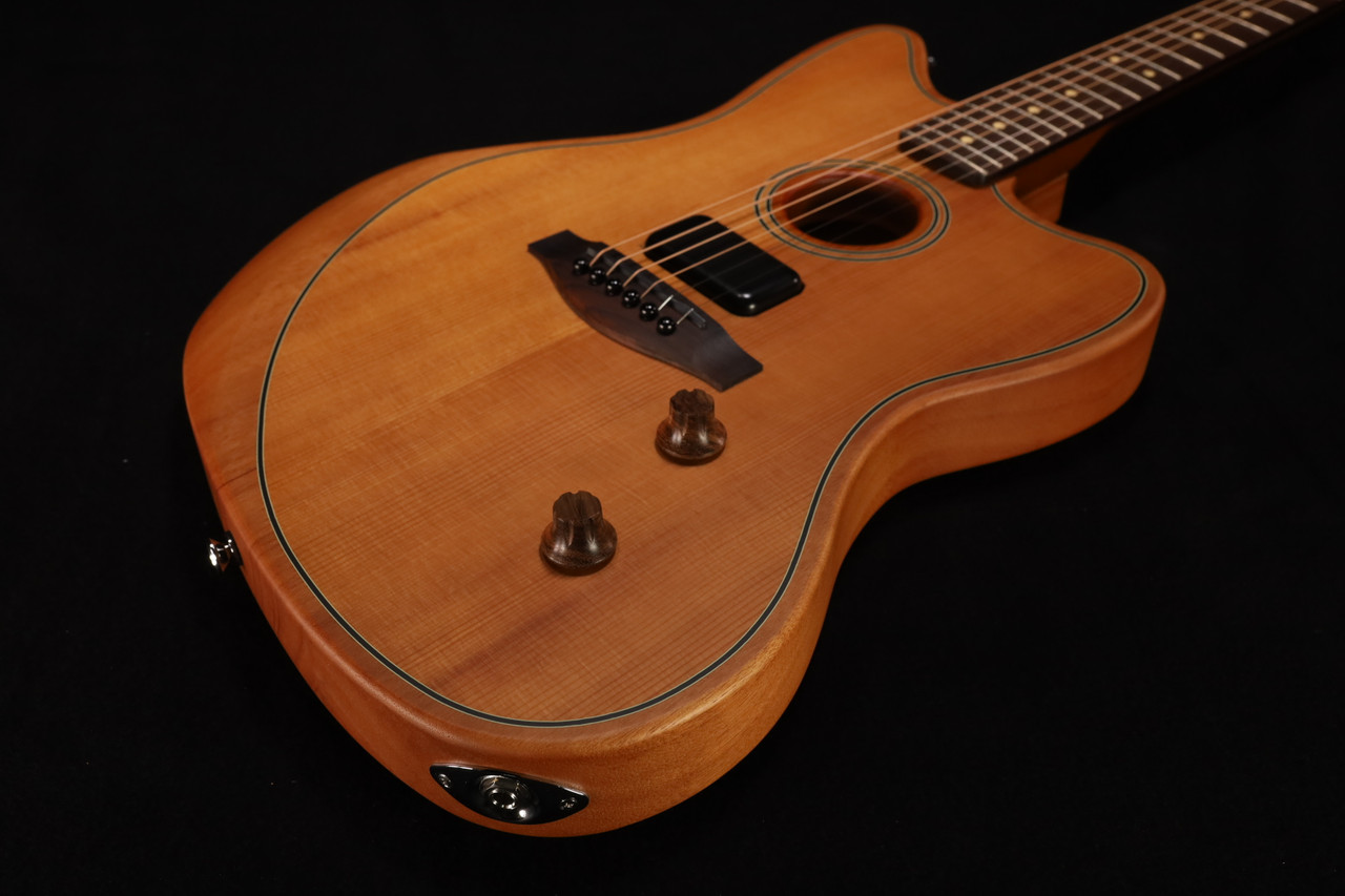 Fender Acoustasonic Standard Jazzmaster Aged Natural 349 - Liberty