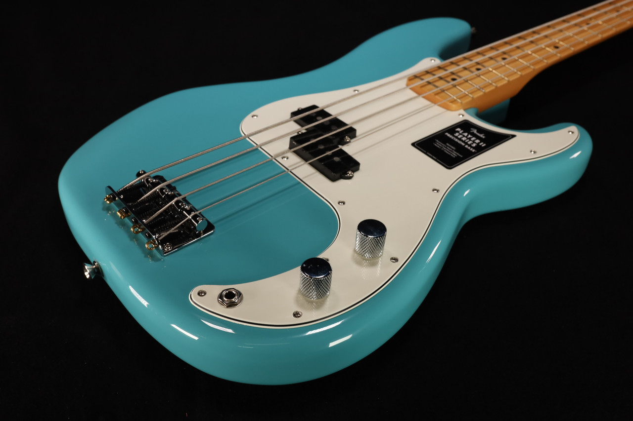 Fender Player II Precision Bass Maple Fingerboard Aquatone Blue