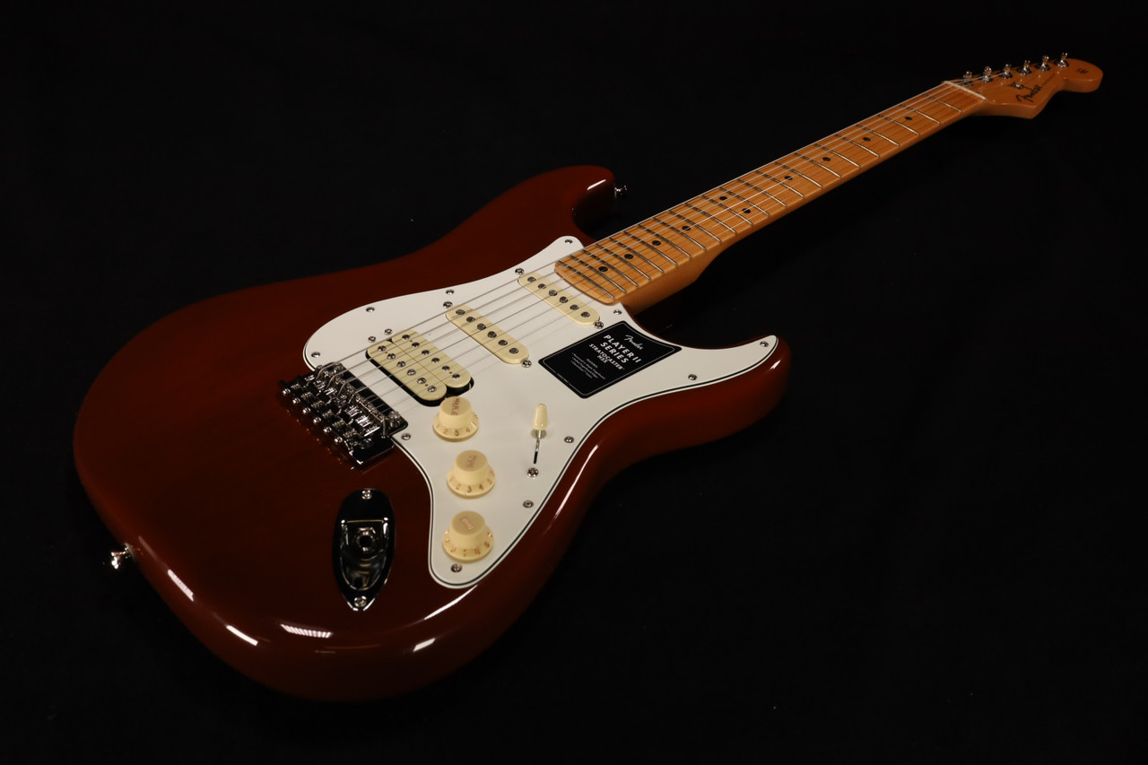 Fender Player II Stratocaster HSS Maple Fingerboard Transparent