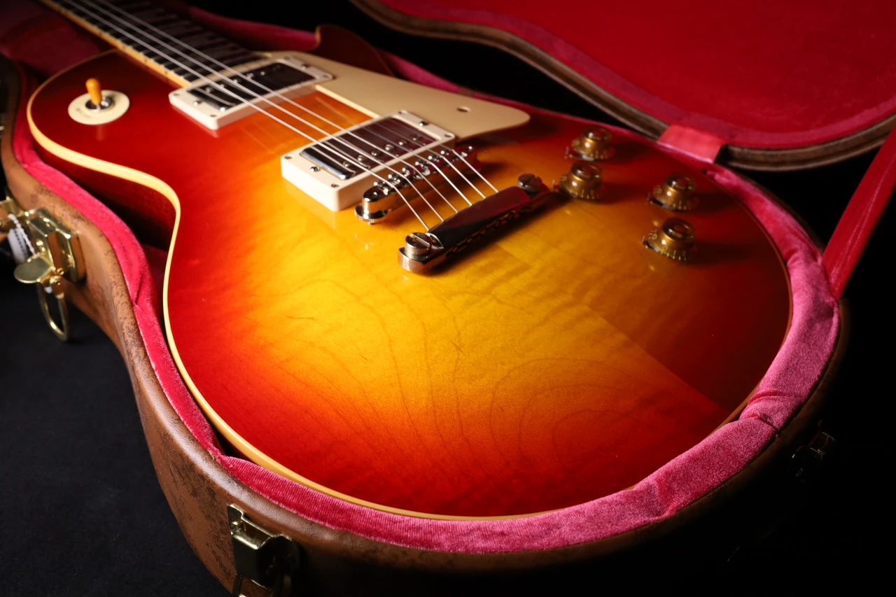 Gibson Custom Shop 1958 WITH FLAME Les Paul Standard Reissue VOS