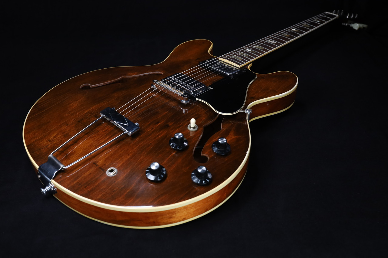 Gibson ES-335 vintagアップグレード Vintage Gibson 1973 ES-335 Walnut with Original Case 989 - Liberty
