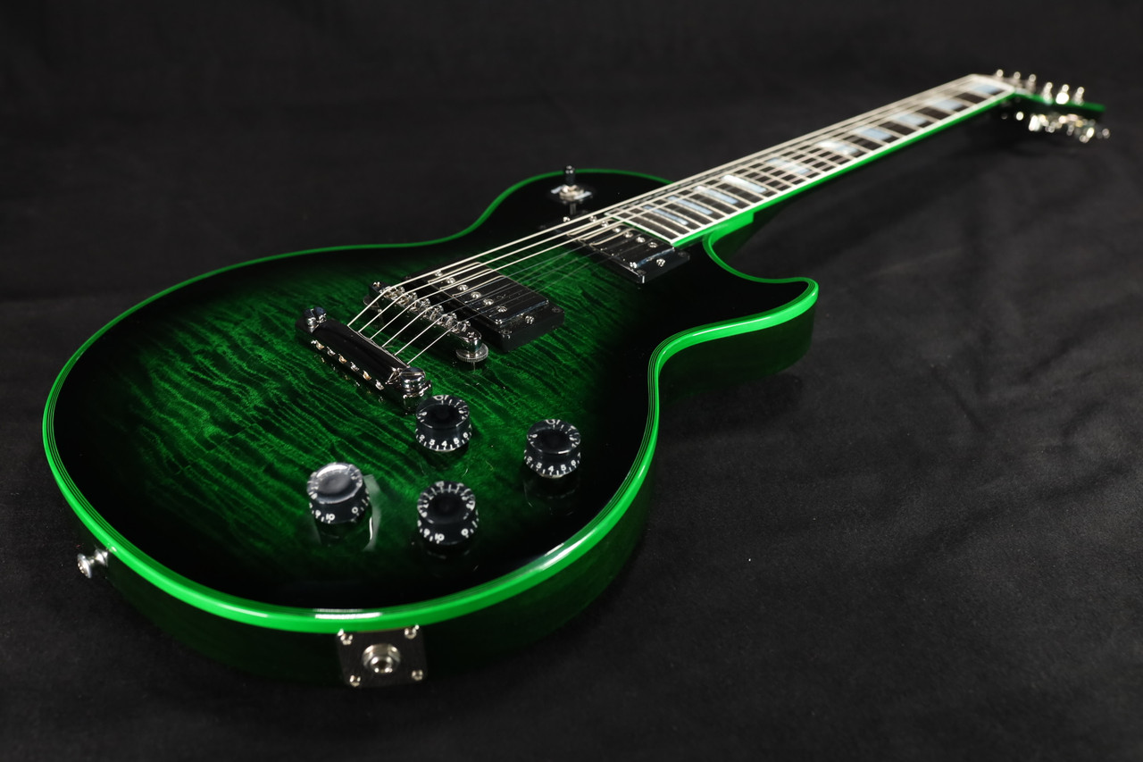 Gibson Custom Shop Les Paul Axcess Custom Figured Green Widow