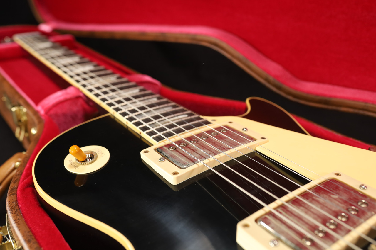 Gibson Custom Shop '58 Les Paul Standard All Ebony Murphy Lab