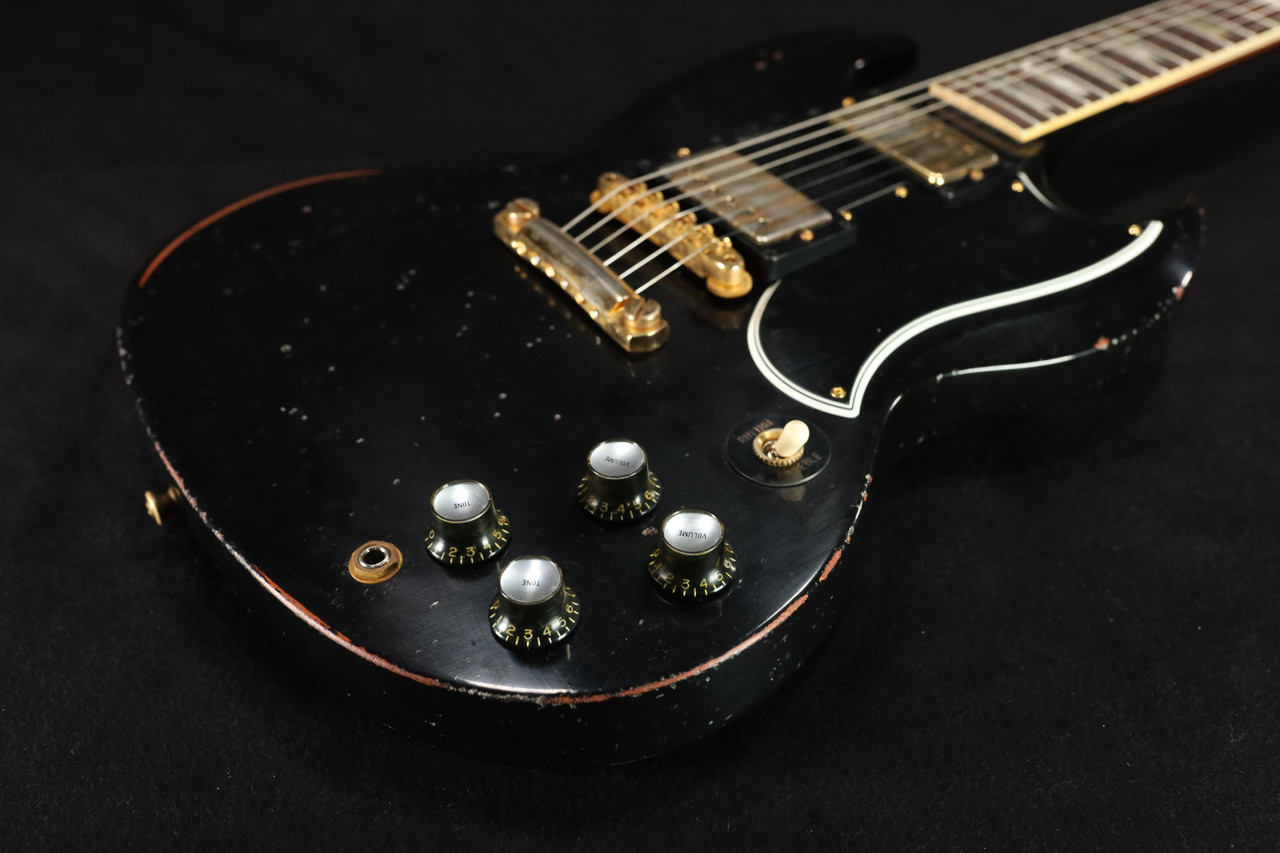 Gibson Custom Shop 61 SG Standard Dunlop 6105 FW Ebony Murphy Lab
