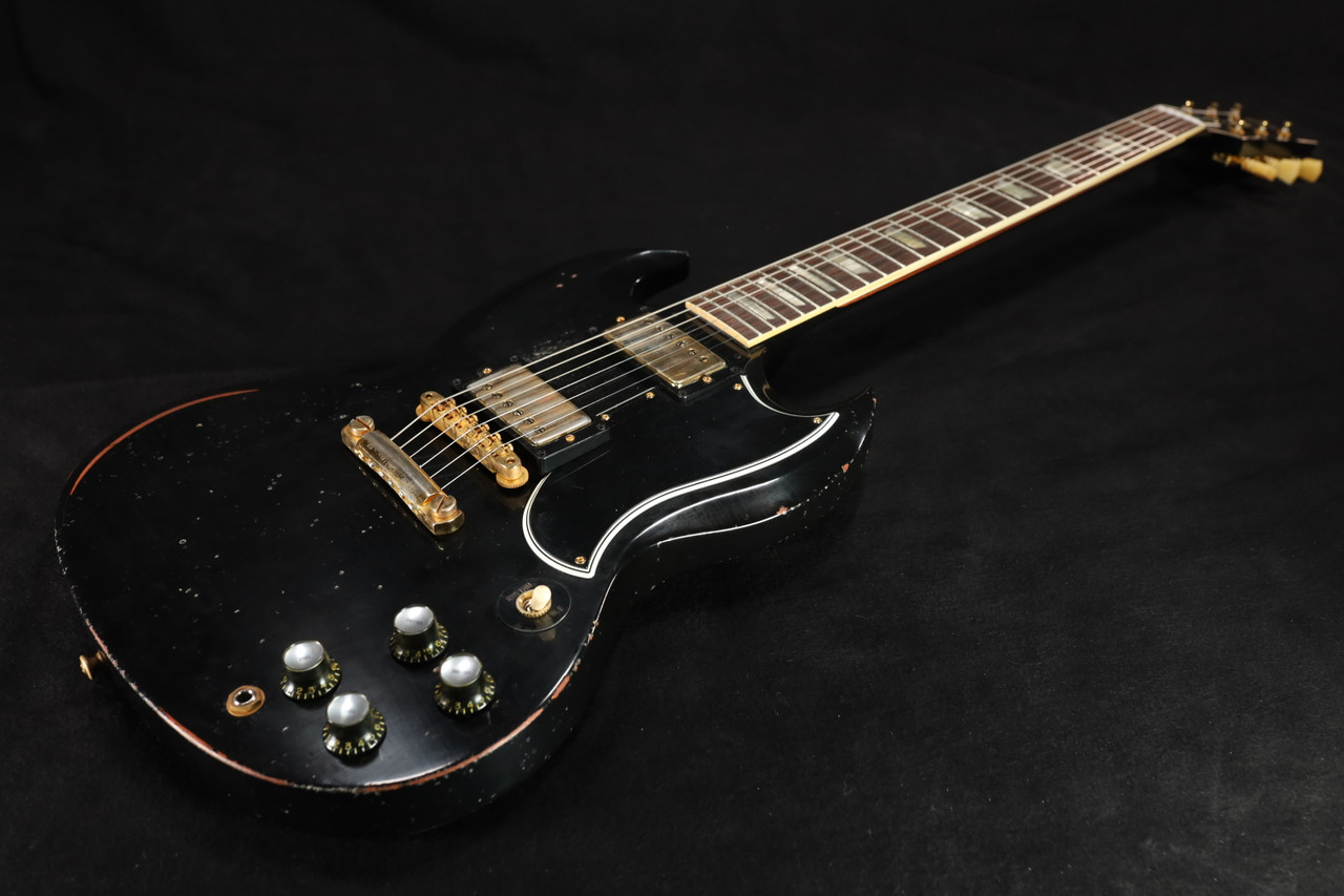 Gibson Custom Shop 61 SG Standard Dunlop 6105 FW Ebony Murphy Lab