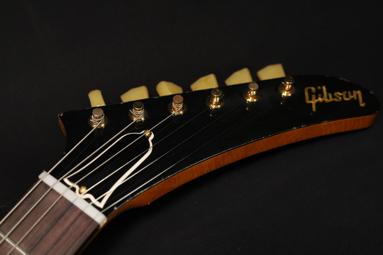 Gibson Custom Shop CUSTOM ORDER 58 Korina Explorer Black Pcikguard
