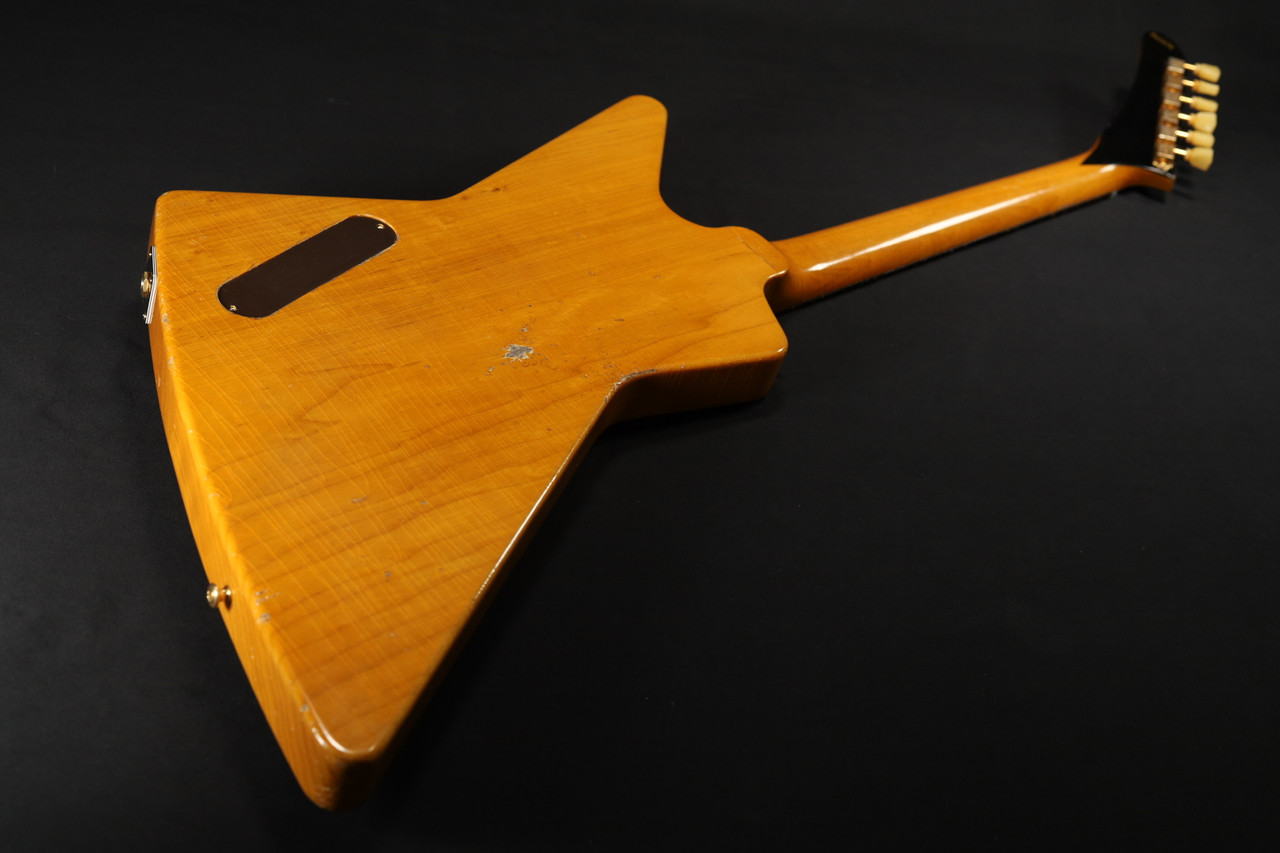 Gibson Custom Shop CUSTOM ORDER 58 Korina Explorer Black Pcikguard
