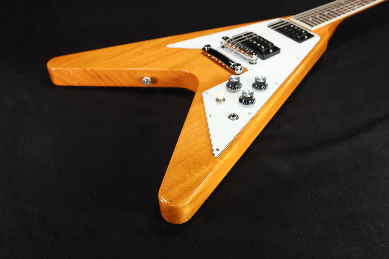 Gibson 70s Flying V Antique Natural USA - DSVS00ANCH1 187