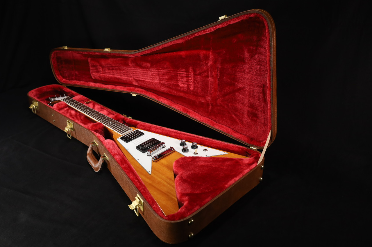 Gibson 70s Flying V Antique Natural USA - DSVS00ANCH1 187